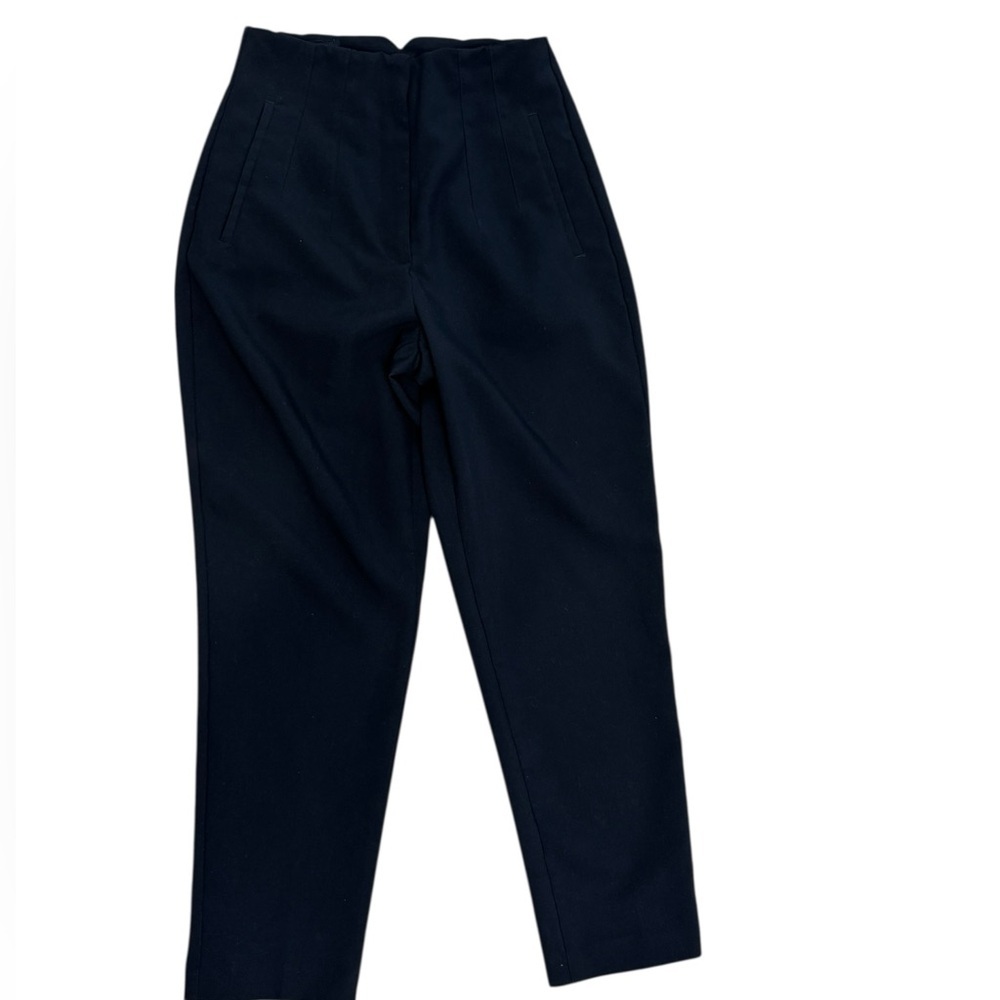 Zara High Waist Black Pants
